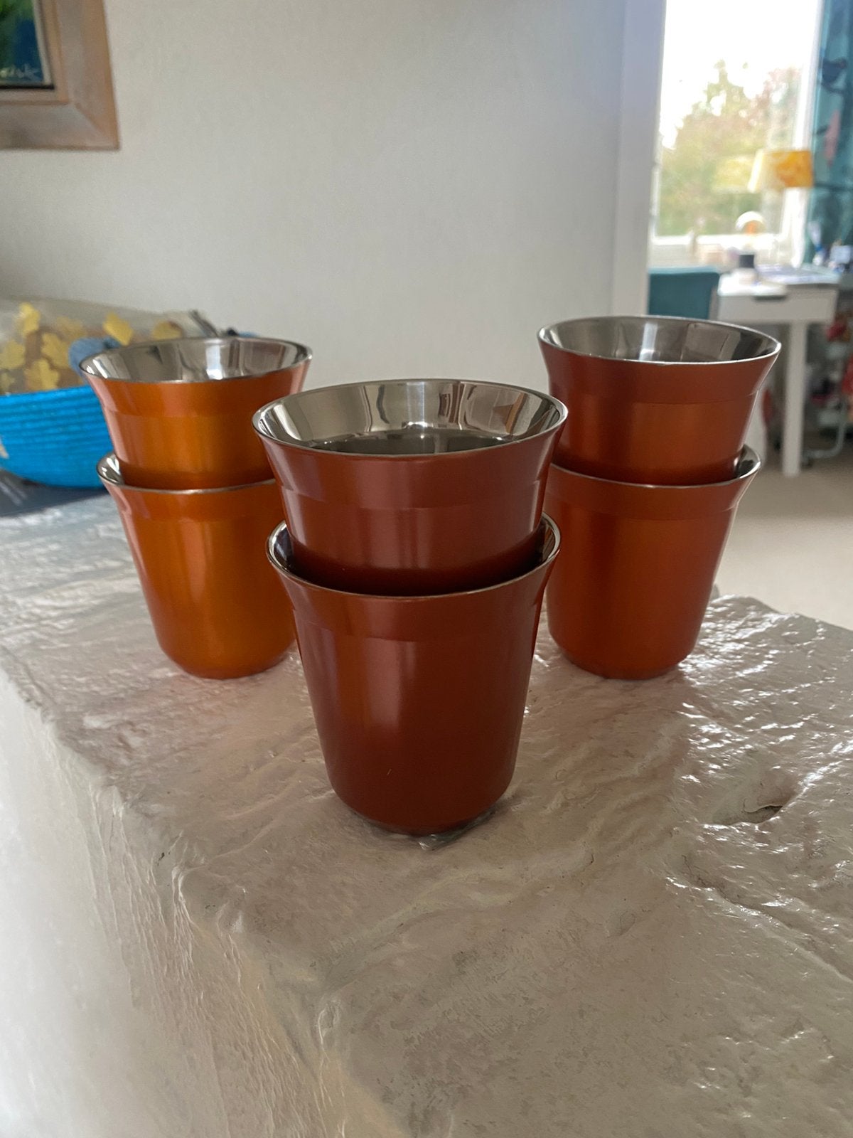 Koffie bekers Nespresso, Huis en Inrichting, Ophalen, Overige materialen, Overige merken, Zo goed als nieuw
