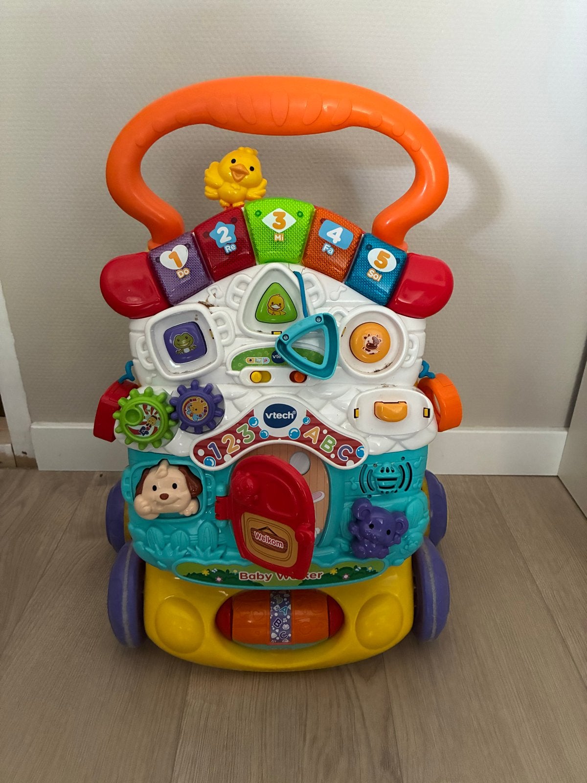 VTech Baby Walker - Interactieve Loopwagen, Kinderen en Baby's, Ophalen of Verzenden, Zo goed als nieuw, 6 maanden tot 2 jaar
