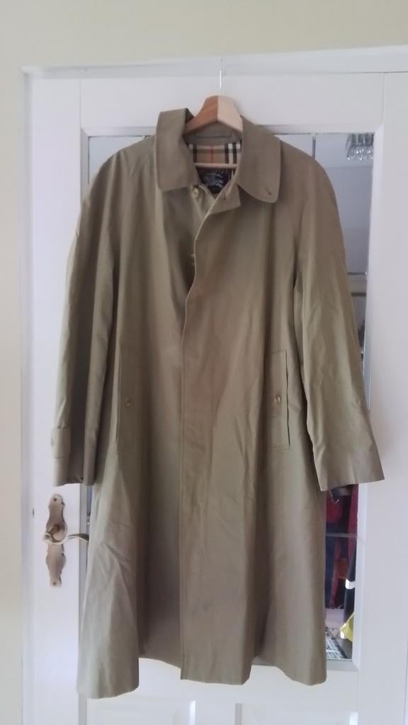 Originele vintage Burberry trenchcoat L , XL, Beige, Maat 56/58 (XL), Ophalen of Verzenden, Zo goed als nieuw