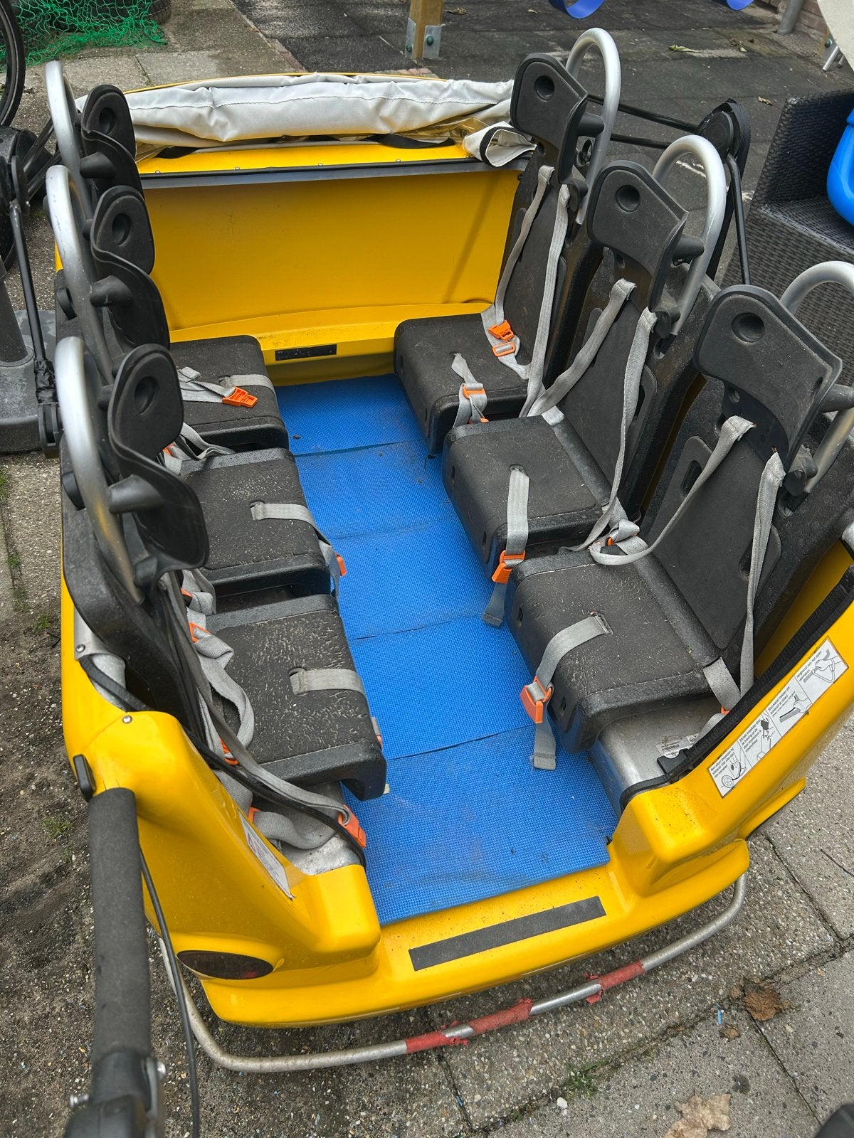 Kinderbus Weber voor kinderopvang gastouder incl. babyschaal, Ophalen, Gebruikt, Overige merken