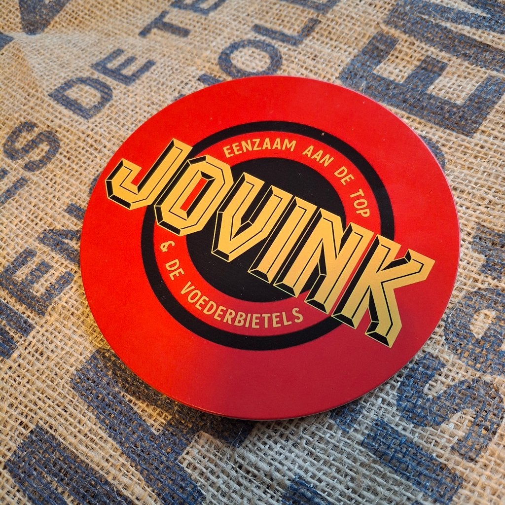 Jovink Band - Metalen wandplaat, Metaal, 30 cm, Meerkleurig, Nieuw