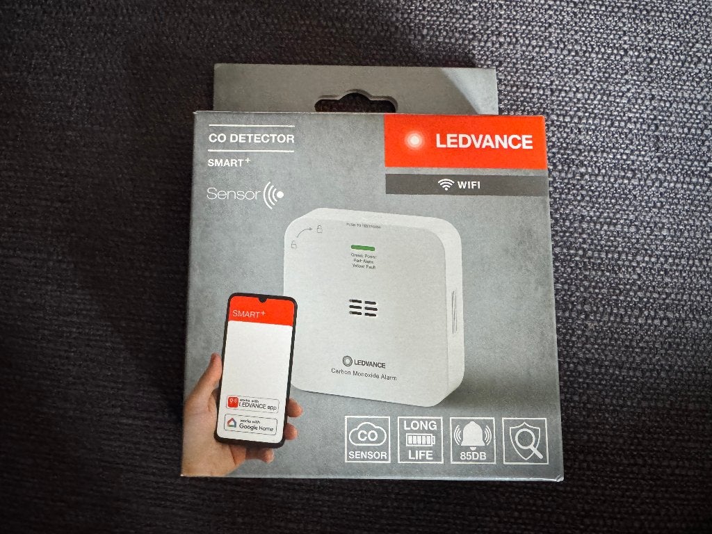 LEDVANCE SMART+ CO Detector - Koolmonoxidemelder WiFi, Detector, Sensor of Melder, Nieuw, Ophalen of Verzenden, Overige soorten