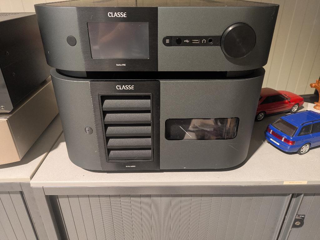 Classe Delta mono, Audio, Tv en Foto, Versterkers en Receivers, Ophalen, Gebruikt, 120 watt of meer, Overige merken