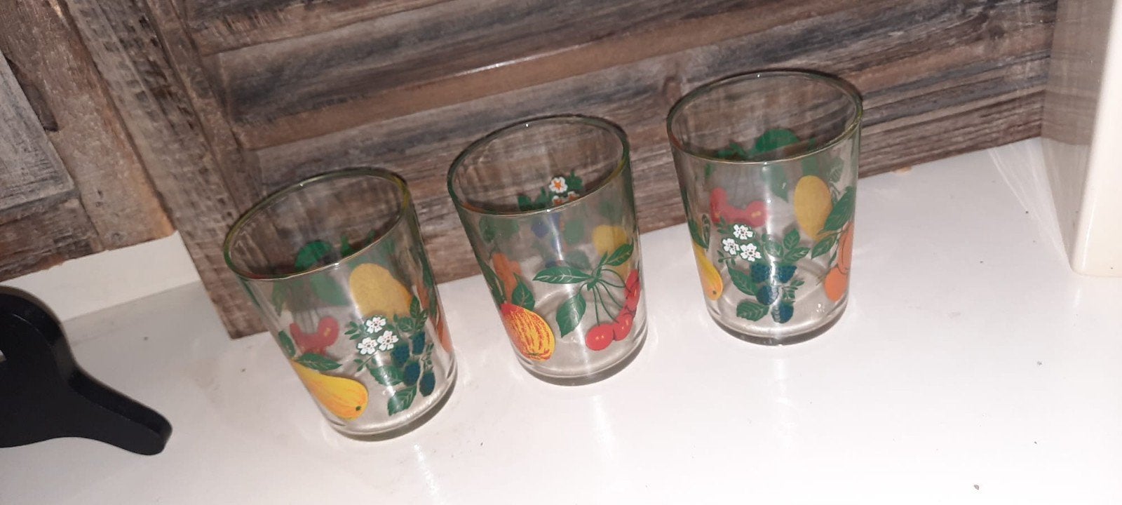 Vintage limonade glaasjes., Antiek en Kunst, Ophalen of Verzenden
