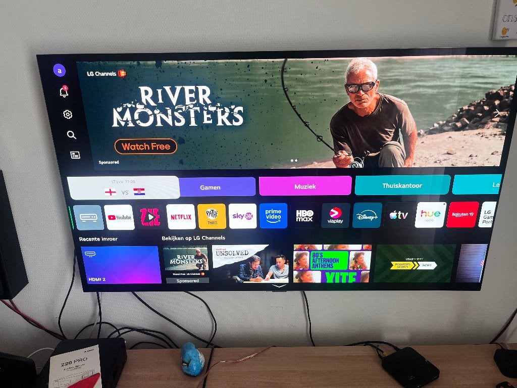LG oled c5  55 inch, Ophalen, Zo goed als nieuw, 100 cm of meer, 4k (UHD)