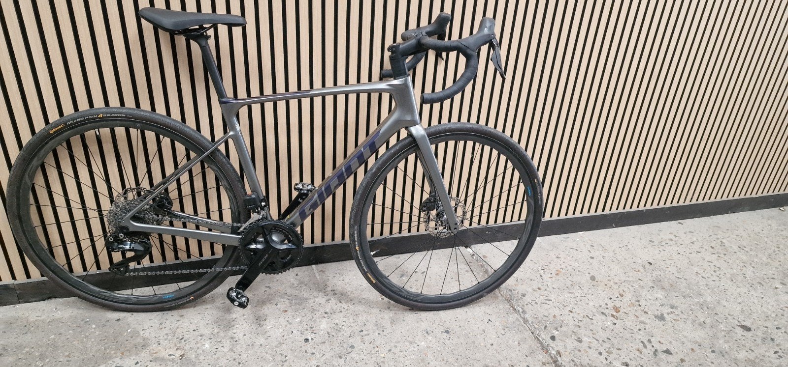 Giant racefiets met schijfremmen nog geen. 2 jaar oud, 28 inch, Gebruikt, Heren, Aluminium
