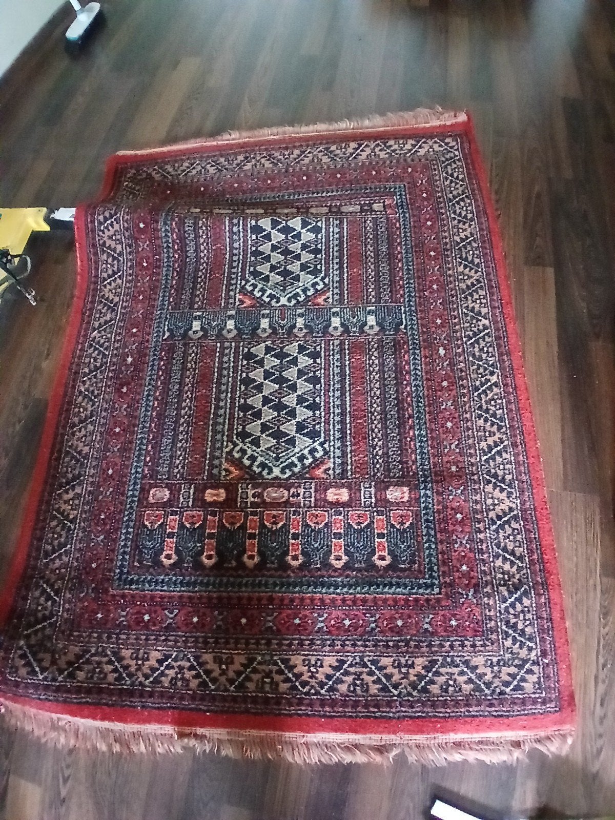 kleedje, Ophalen