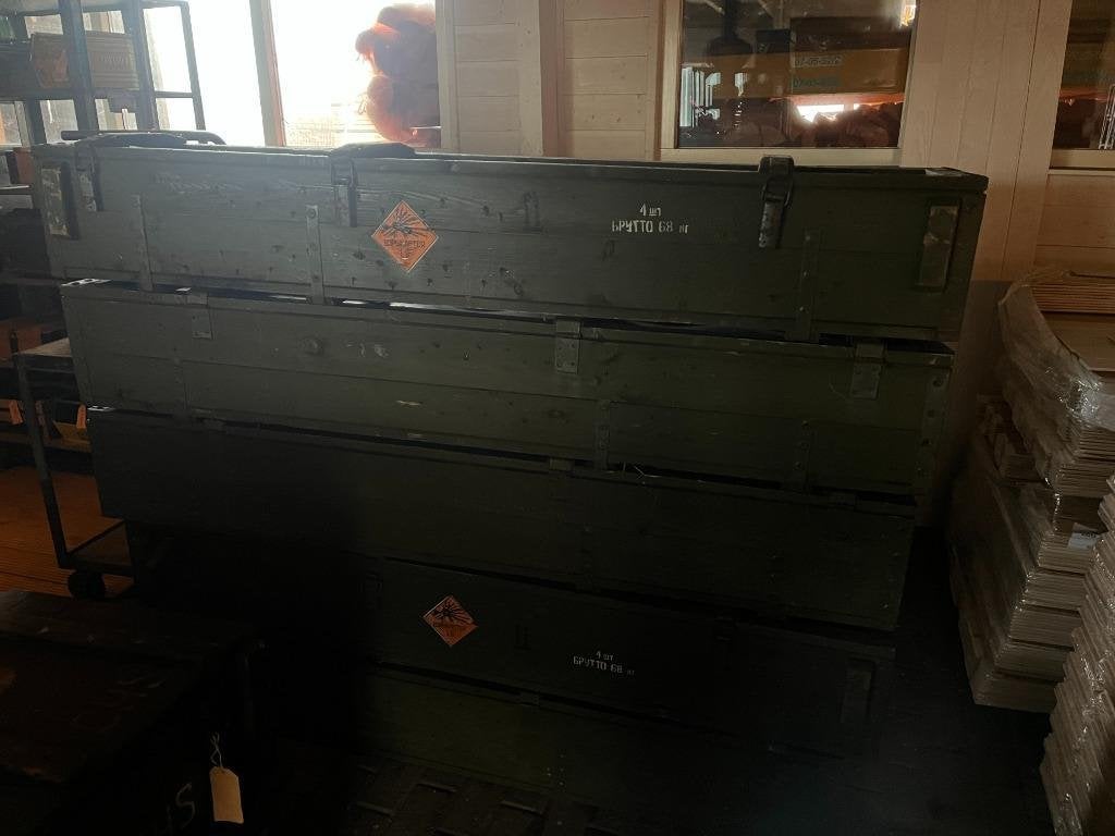 TV meubel / Legerkisten hout 30x30x175, Ophalen of Verzenden, Gebruikt, 150 tot 200 cm, Minder dan 50 cm