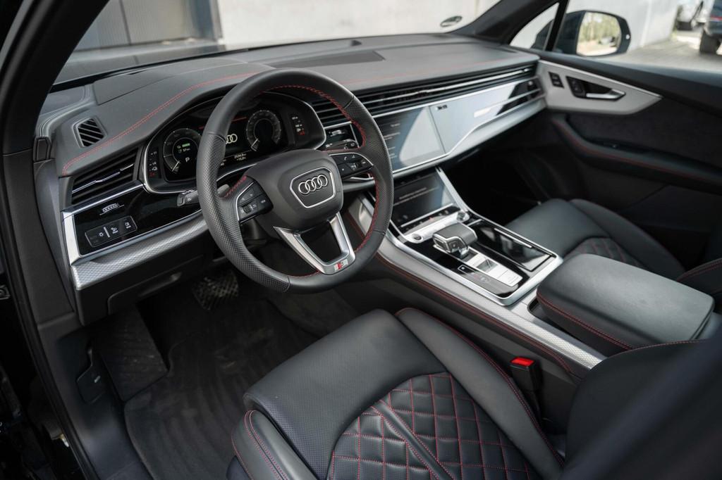 Audi Q7 60 TFSIe Competition B&O SQ7 Diffuser Massage 22´, Auto's, Audi, Automaat, Gebruikt, Zwart, 2995 cc