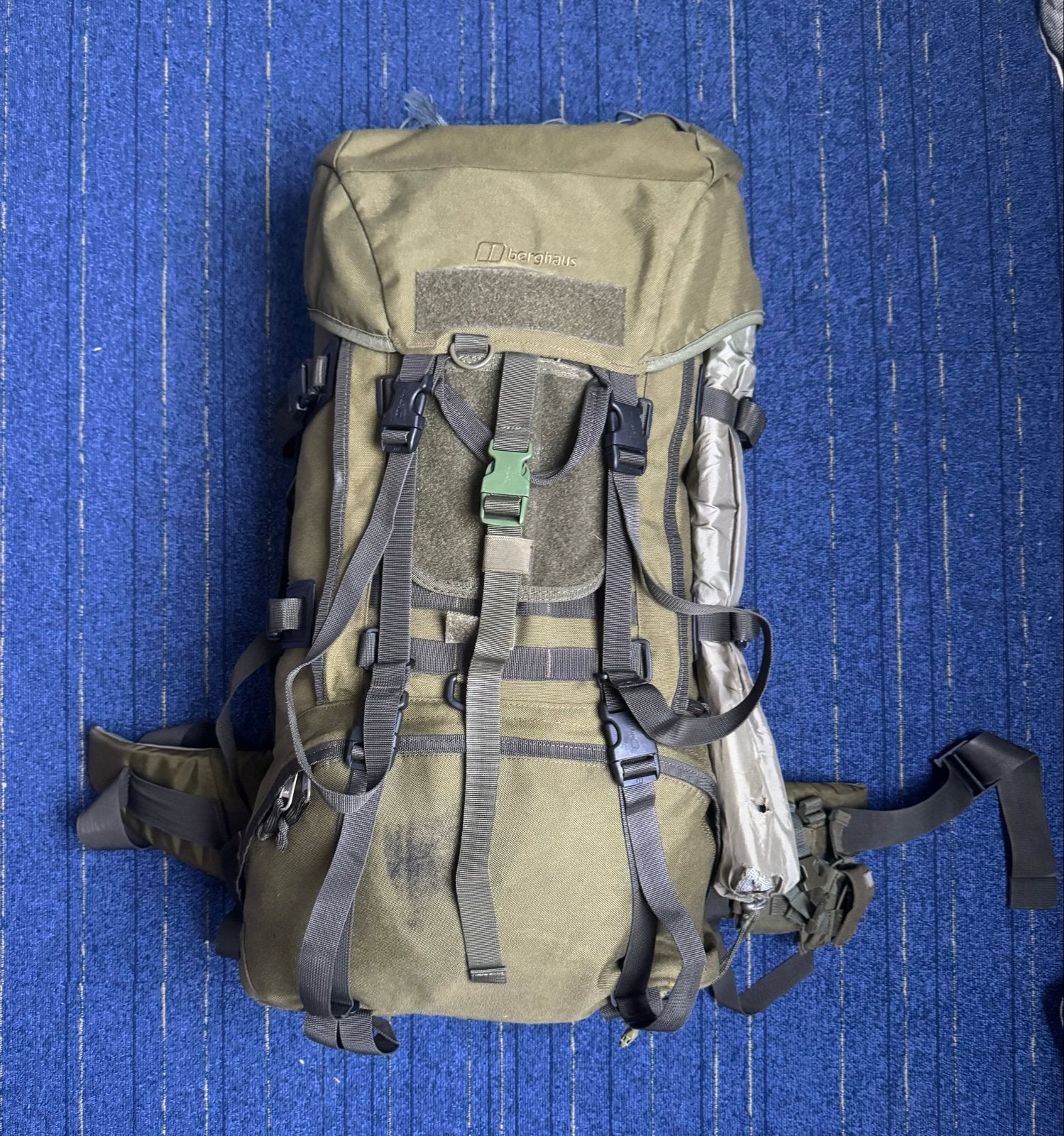 Berghaus MMPS Vulcan Leger Rugzak 80+20L - Cedar, Ophalen of Verzenden, Gebruikt, Rugzak