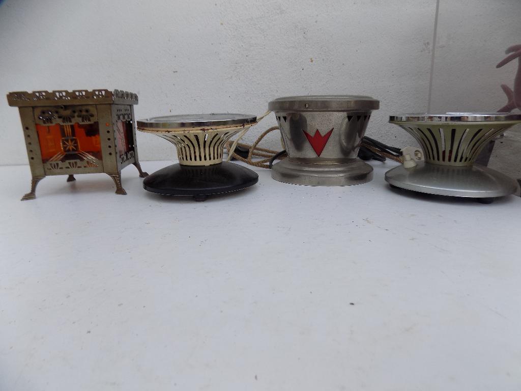Theelicht brocante plantenstandaard bloempotten vintage, Ophalen of Verzenden