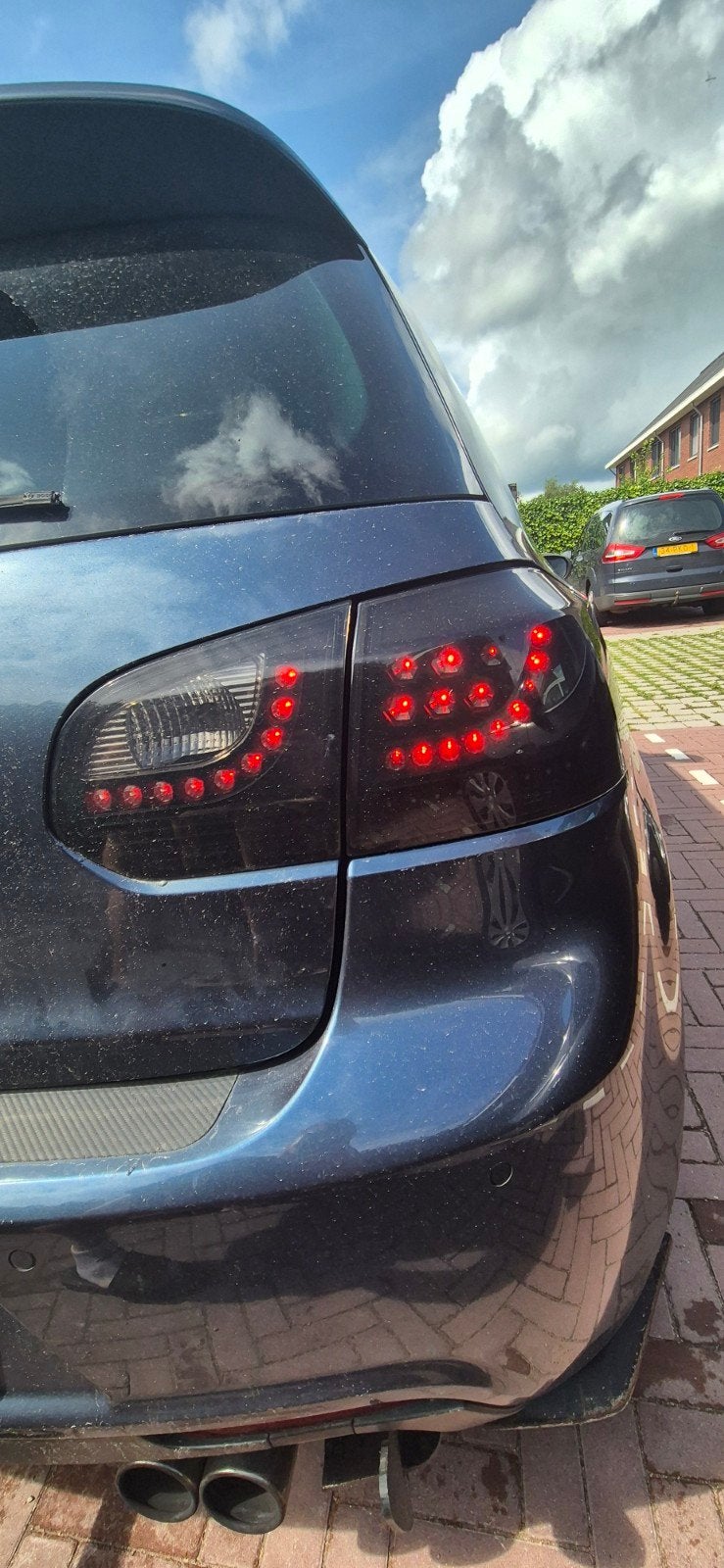 Golf 6 Led dynamische achterlichten zwart r20 look, Ophalen of Verzenden, Nieuw