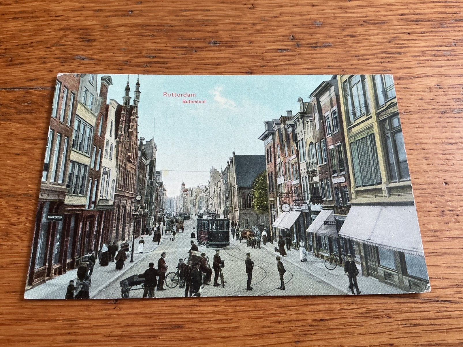 363 Rotterdam Botersloot tram, Ophalen of Verzenden, Voor 1920, Zuid-Holland
