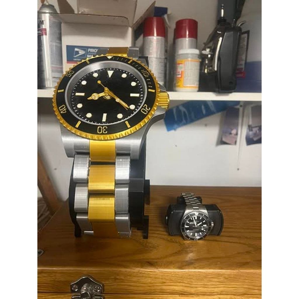 Grote schaal horloge voor display!, Overige merken, Staal, Hengelo OV, Polshorloge