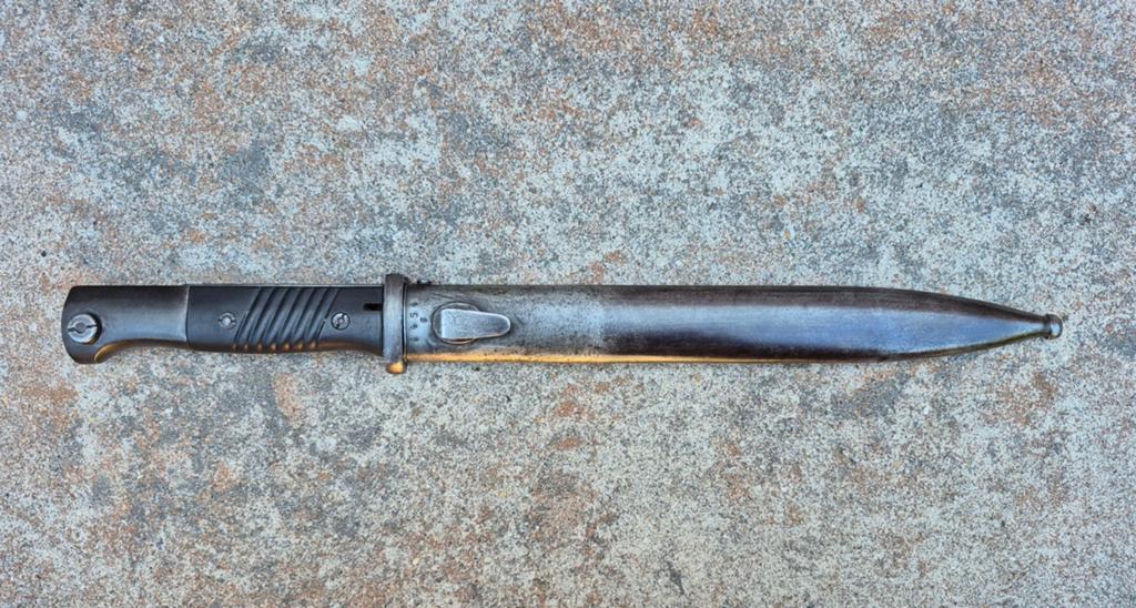 Duitse nummerlijke K98 Bajonet, Verzamelen, Verzenden, Duitsland, Mes of Dolk