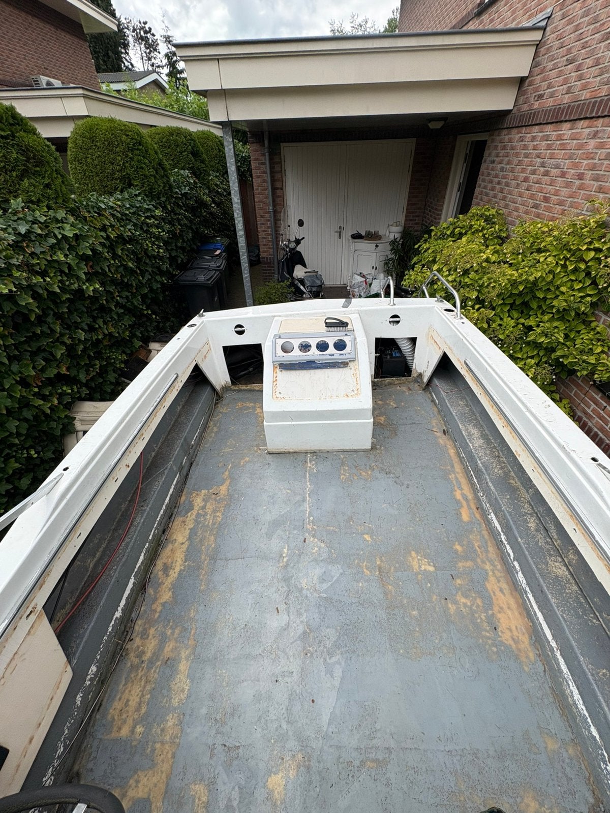 Glastron speedboot, Ophalen, Zo goed als nieuw