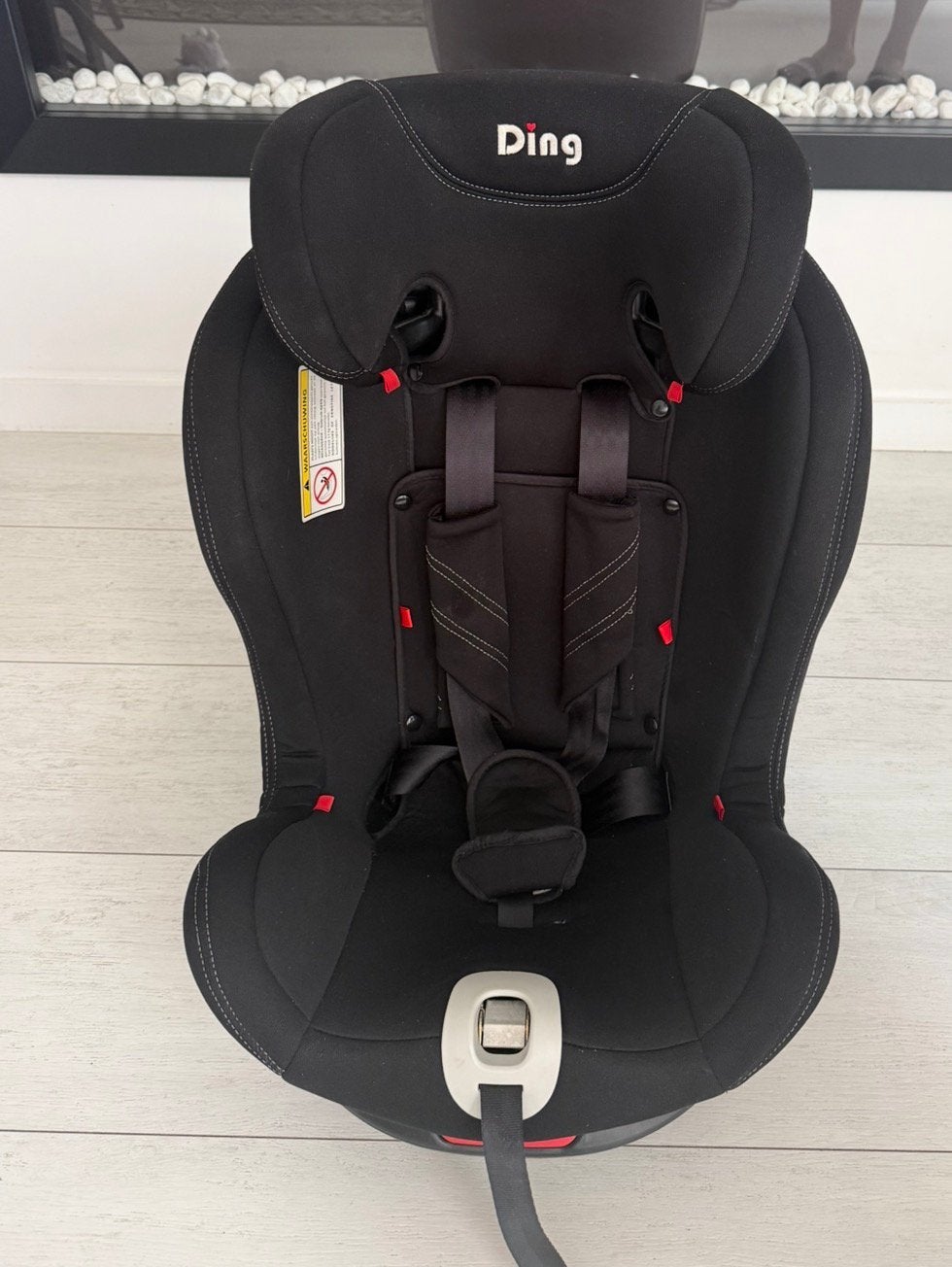 Autostoel Ding 360° - Zwart, zo goed als nieuw, Autogordel, Verstelbare rugleuning, Zo goed als nieuw, 9 t/m 36 kg