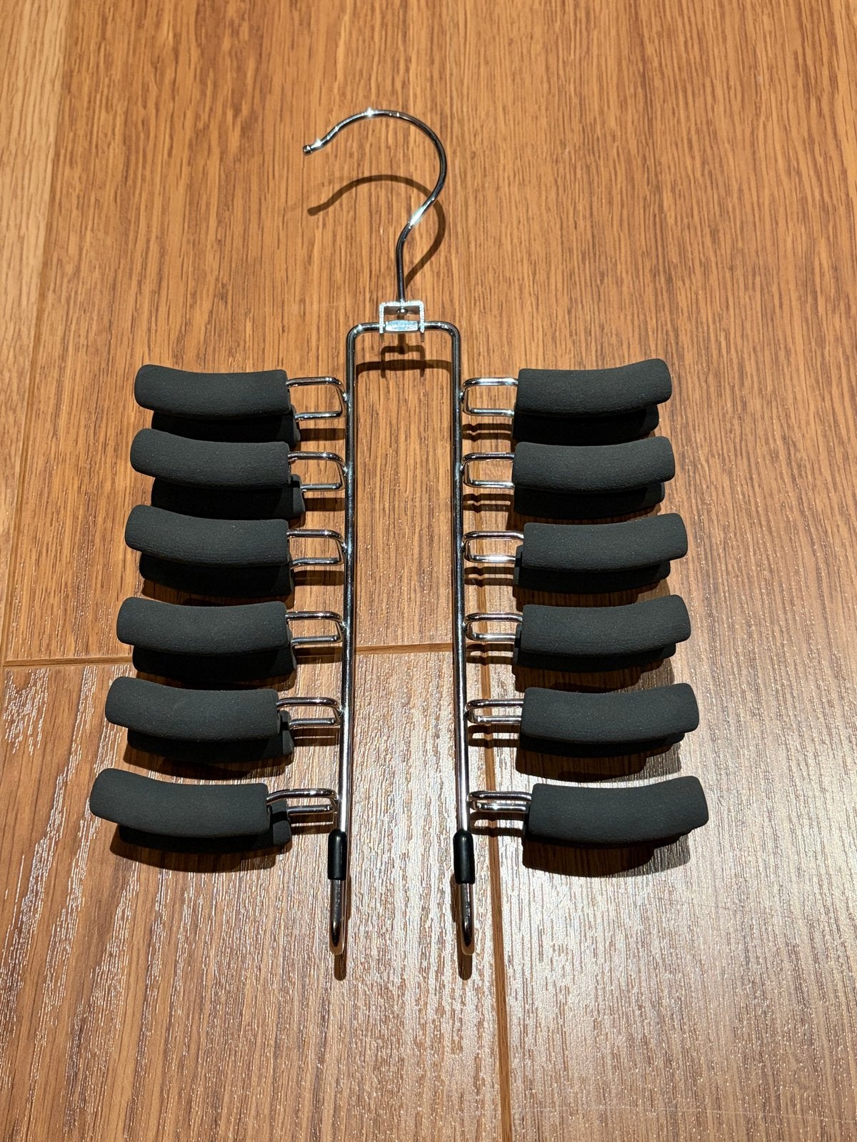 Metalen kledinghanger met 10 antislip armen, Ophalen of Verzenden, Zo goed als nieuw, Metaal, Volwassenen