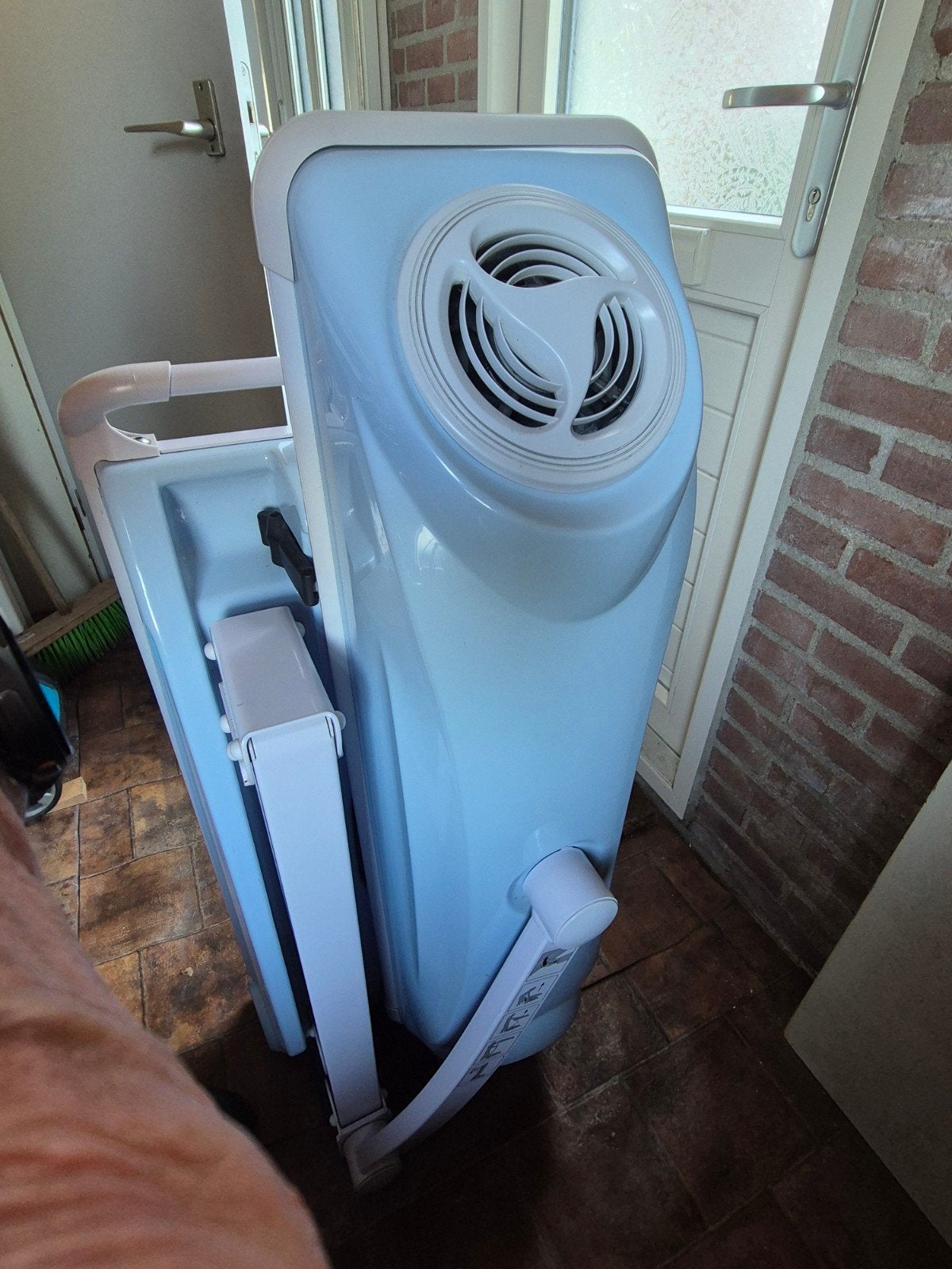 Suncar infrared by allisun verrijdbare zonnehemel, Ophalen, Gebruikt, Zonnebank enkelzijdig, 10 tot 15 lampen