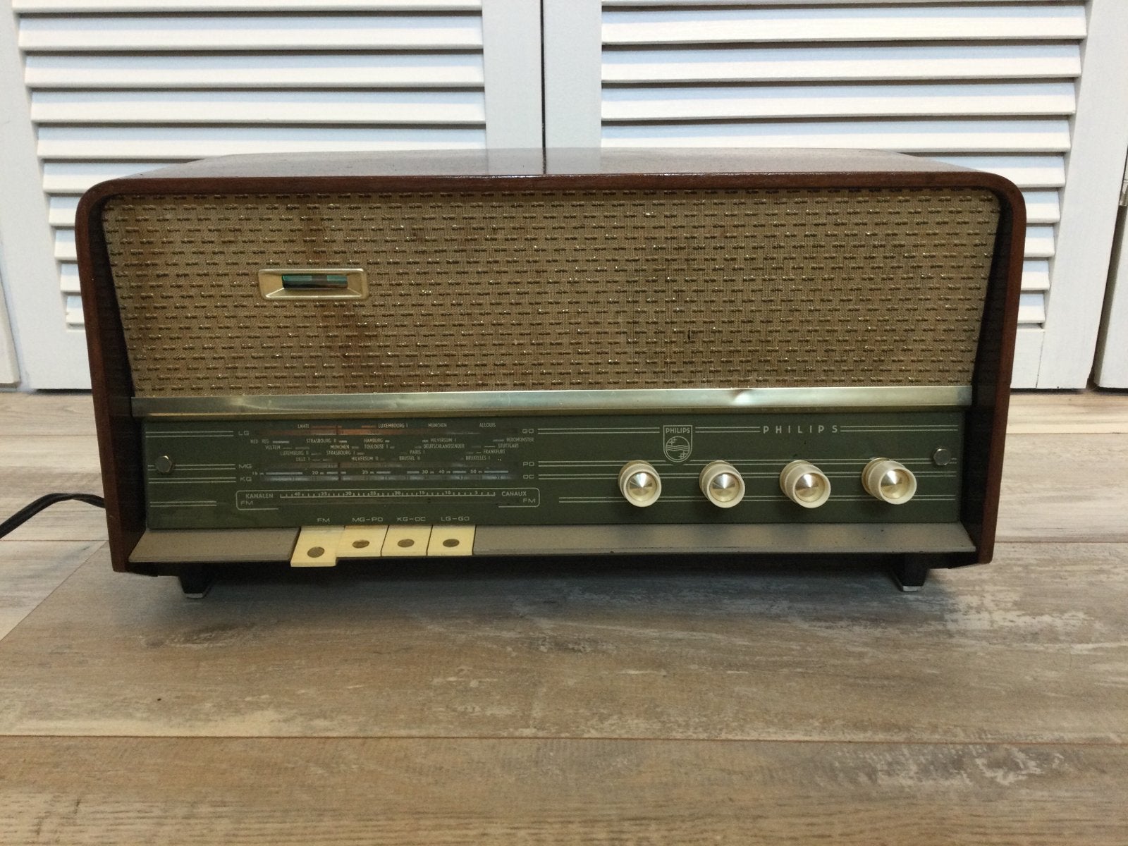 Philips B3X02A buizen radio, Ophalen of Verzenden