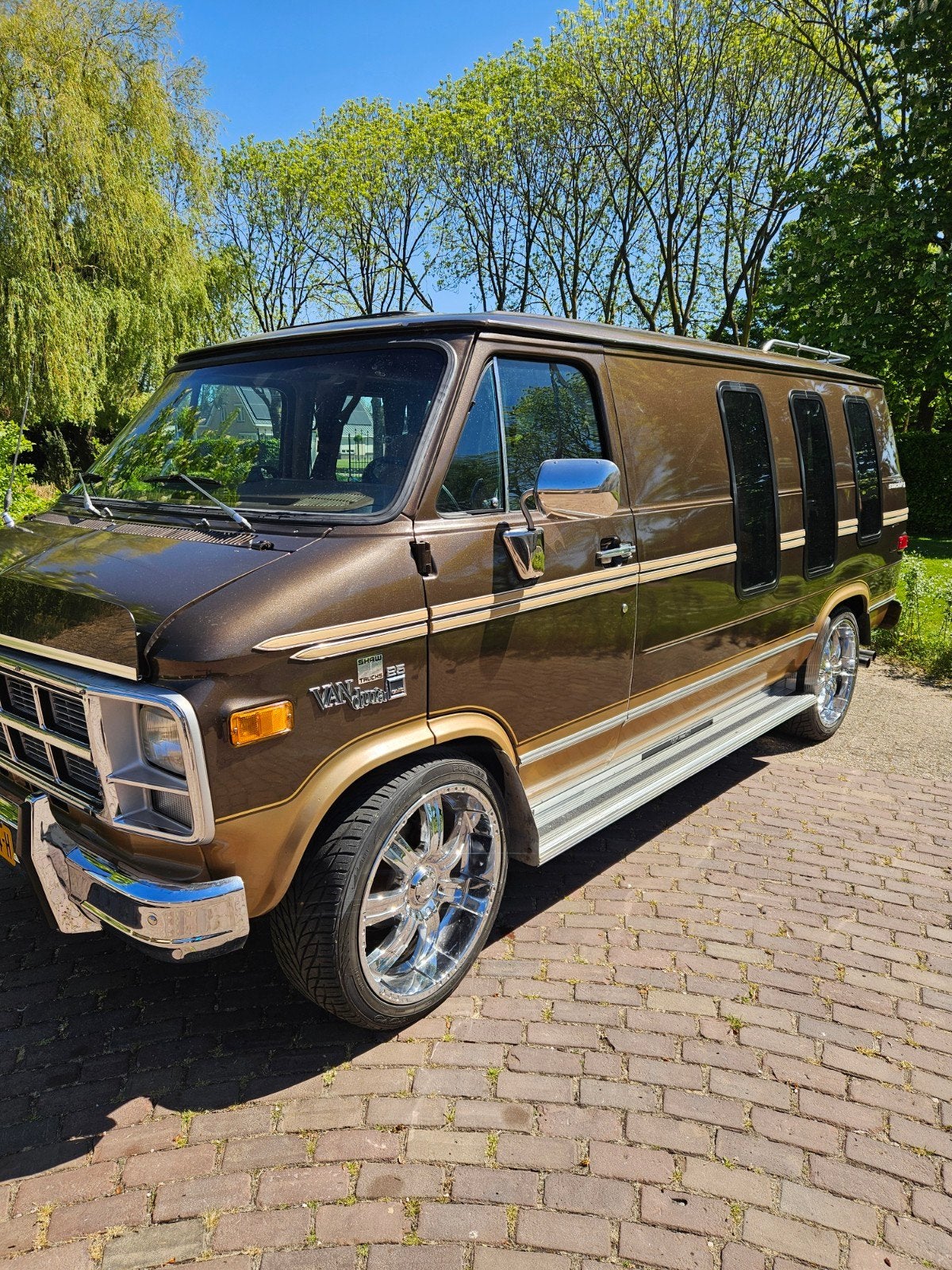 GMC Vandura 25 Starcraft, Automaat, Achterwielaandrijving, Beige, Bruin