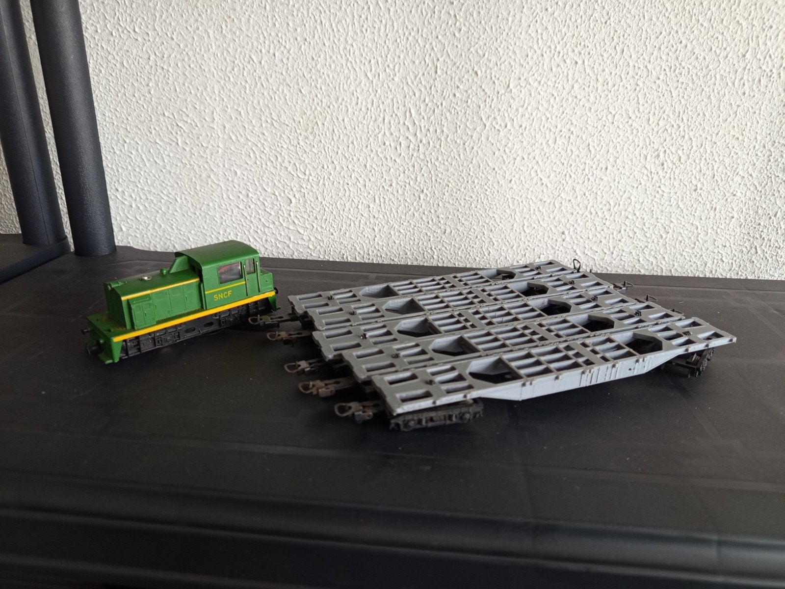 lima container trein, Ophalen of Verzenden, Gelijkstroom, Wagon, Lima