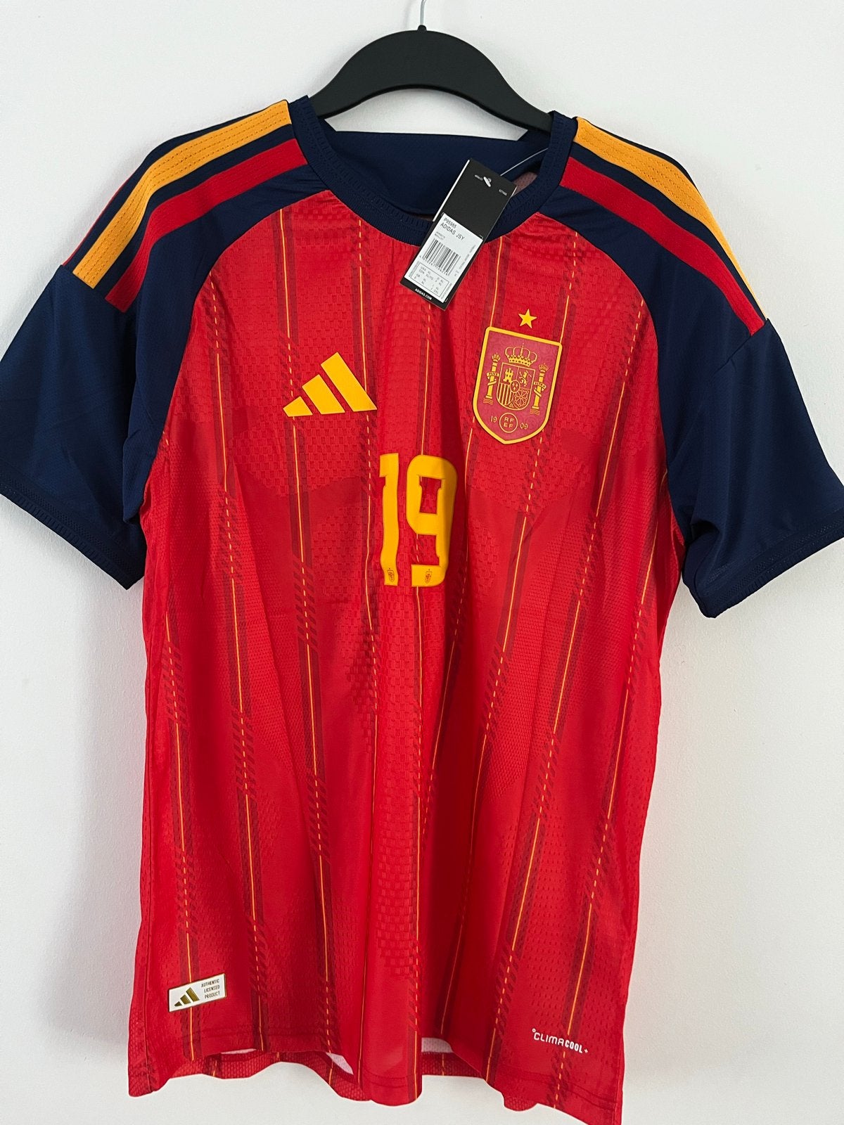 Spanje voetbalshirt 23/24 Lamine Yamal #19 - Maat M Nieuw, Maat M, Ophalen of Verzenden, Nieuw, Shirt