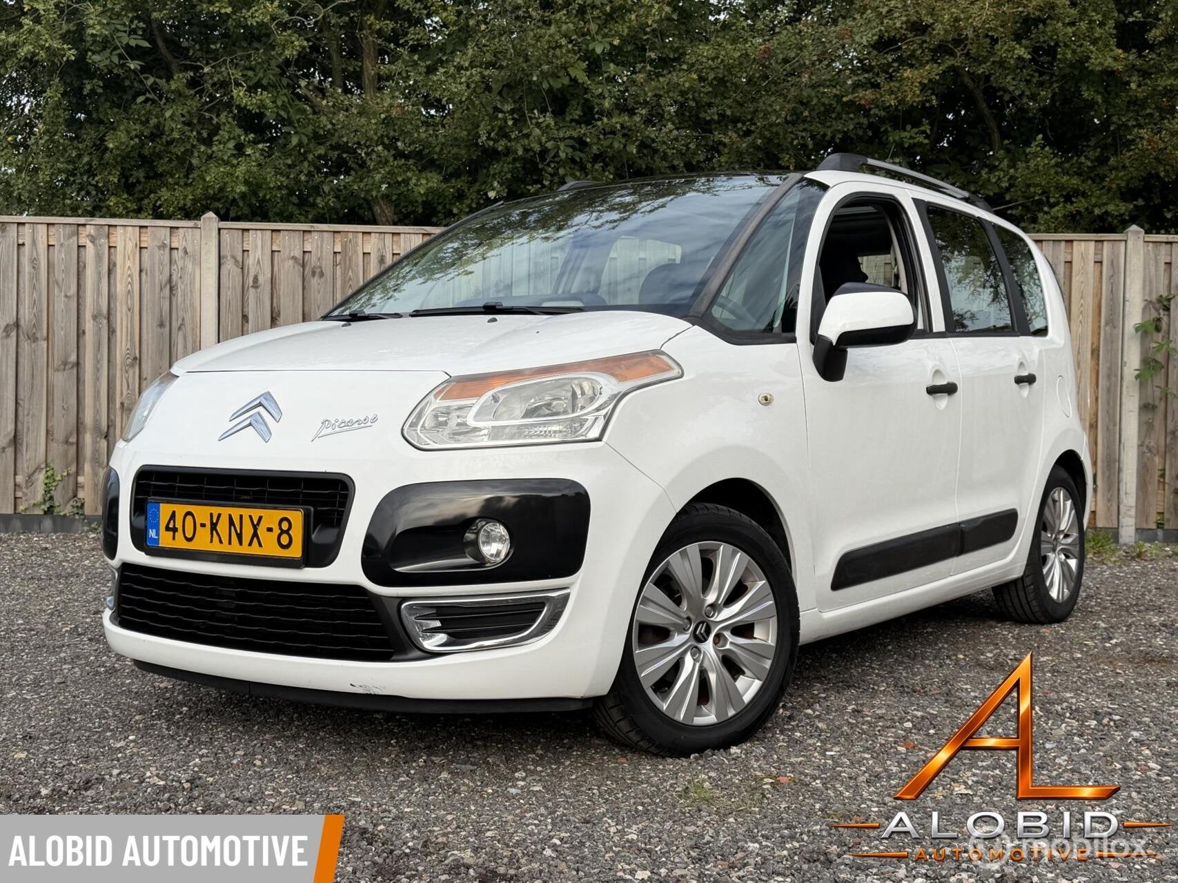 Citroen C3 Picasso 1.4 VTi Exclusive NAP Airco Panoramadak, Auto's, Voorwielaandrijving, Gebruikt, Wit, Origineel Nederlands