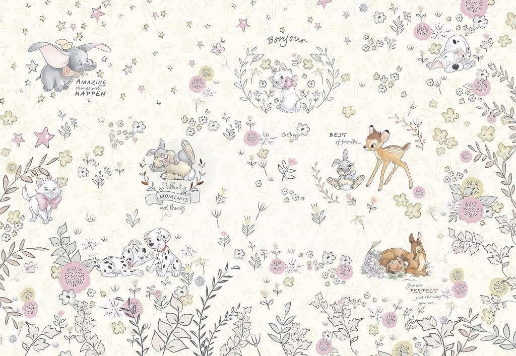 Disney Classics Dieren Behang - 368x254 - Gratis Verzending, 75 m² of meer, Ophalen of Verzenden, Nvt, Nvt