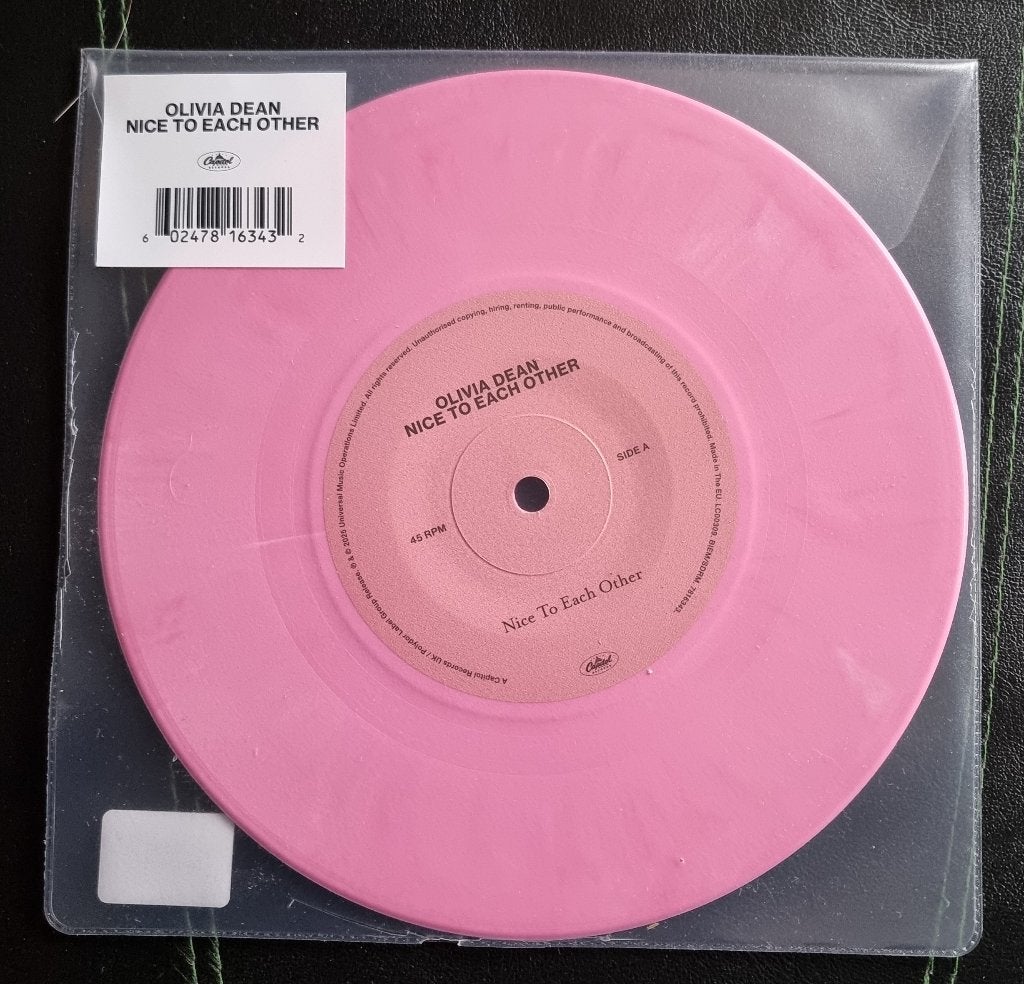 OLIVIA DEAN Nice to Each Other 7 VINYL, Limited edition, Ophalen of Verzenden, Nieuw in verpakking, Pop