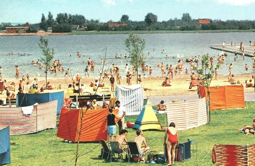 966797 Maarssen Utr 1976 Strand Gelopen met postzegel, Ophalen of Verzenden, 1960 tot 1980, Gelopen, Noord-Brabant