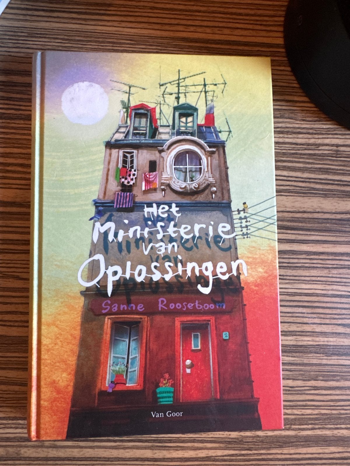 Het Ministerie van Oplossingen - Sanne Rooseboom, Ophalen of Verzenden, Zo goed als nieuw, Fictie
