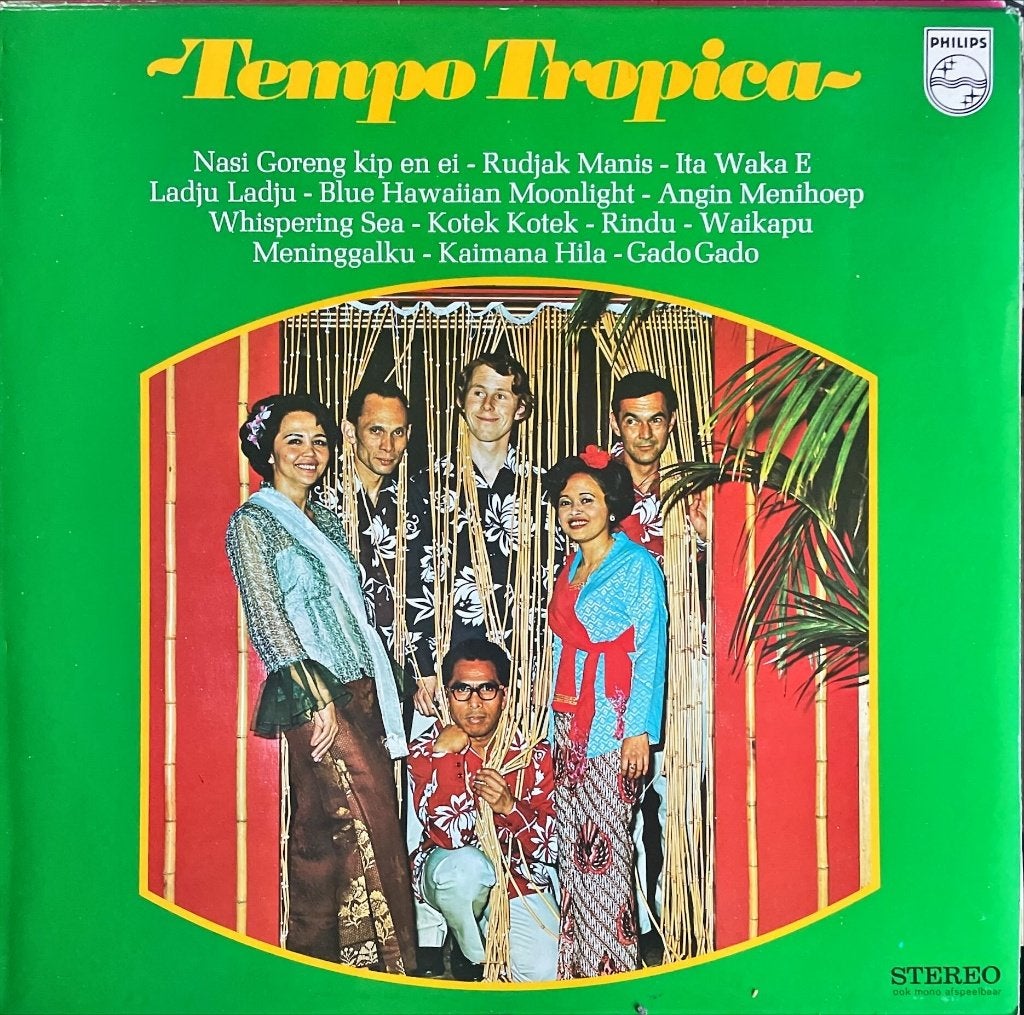 Tempo Tropica - Philips / Nederland, Inclusief binnenhoes, Ophalen of Verzenden, Gebruikt, 12 inch