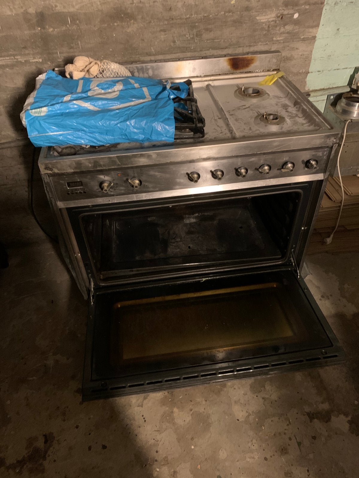 Gasfornuis met oven, Ophalen of Verzenden, Zo goed als nieuw, 60 cm of meer