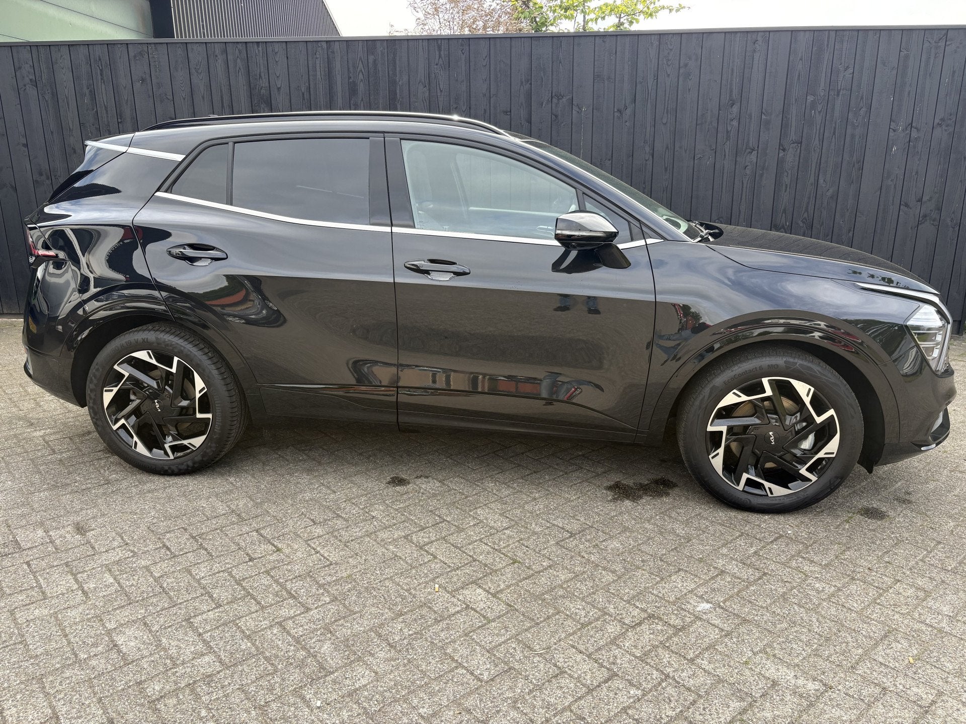Kia Sportage 1.6 T-GDi MHEV GT-Line (bj 2024, automaat), Auto's, Gebruikt, 4 cilinders, Leder en Stof, Bedrijf