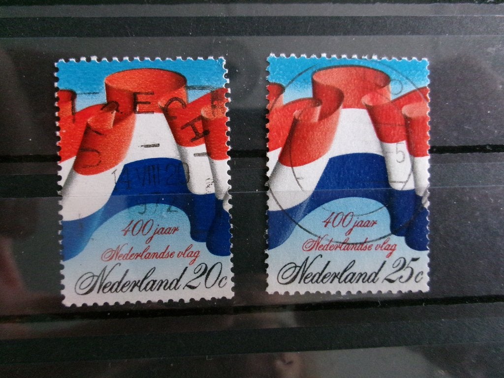 1972 - nederlandse vlag (499g), Verzenden, Gestempeld