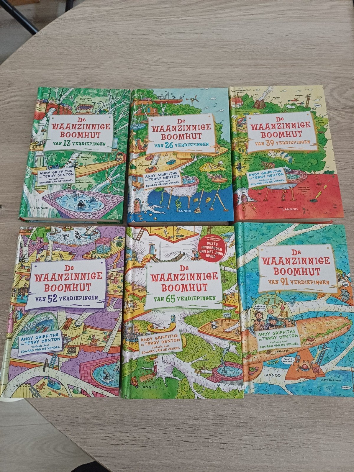 De waanzinnige boomhut  / 6 boeken, Ophalen of Verzenden, Zo goed als nieuw