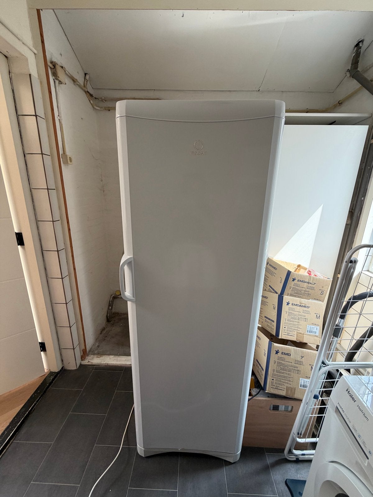 Koelkast - indesit, Ophalen, 200 liter of meer, 160 cm of meer, 45 tot 60 cm