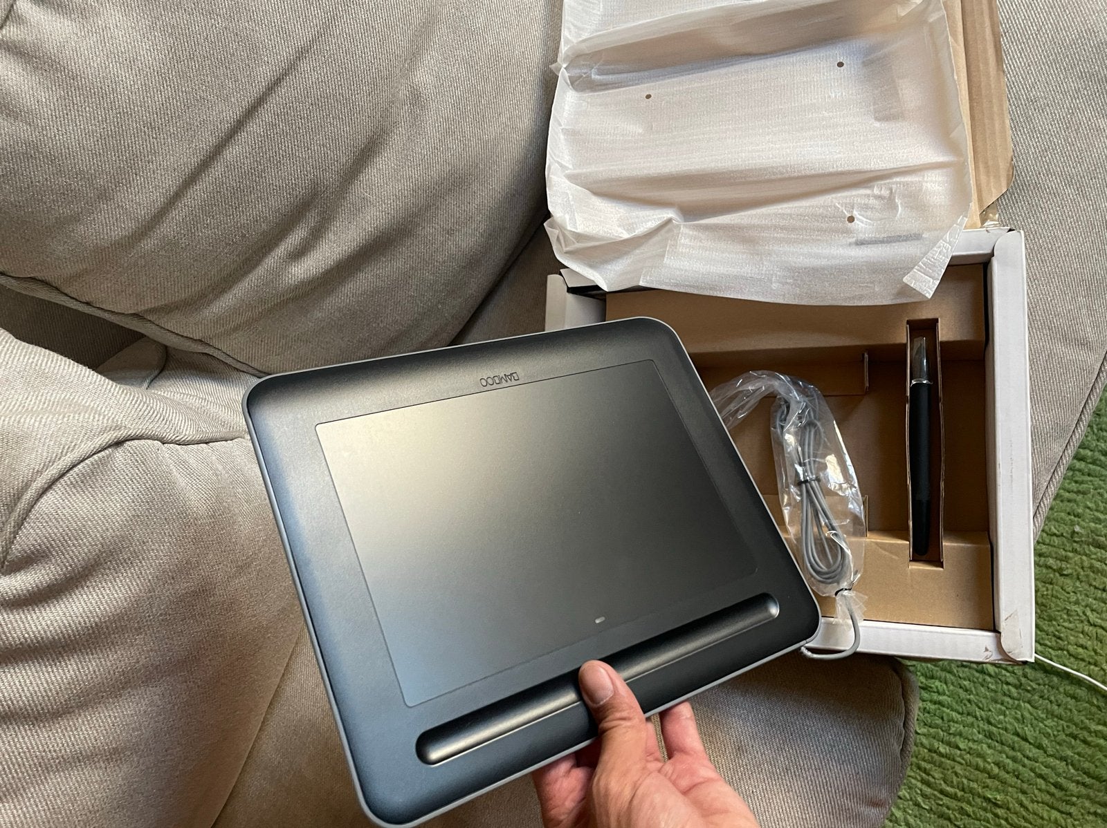 Wacom Bamboo Fun CTE-660 tekentablet met pen en doos, Computers en Software, Tekentablets, Ophalen, Multi-touch, Zo goed als nieuw