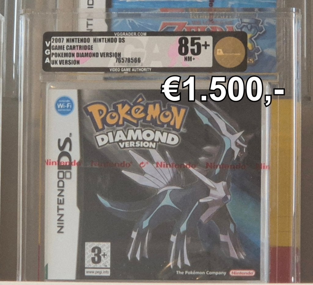 VGA & PSA Graded Nintendo Zelda, Pokémon, Mario Wii U 3DS, Avontuur en Actie, 1 speler, Nieuw, Ophalen of Verzenden