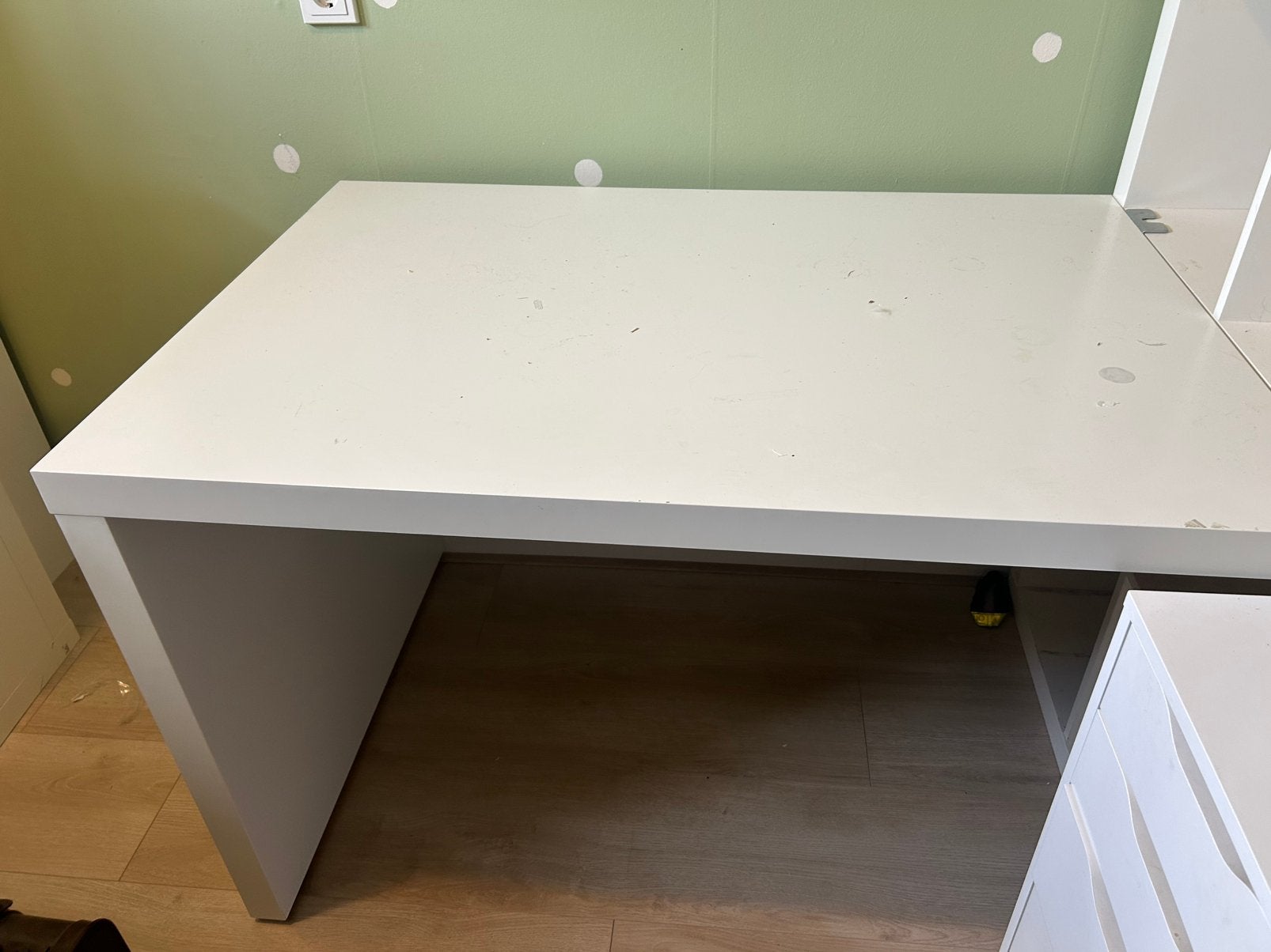 Kallax bureau + kast, Overige typen, Gebruikt, 155 cm, IKEA