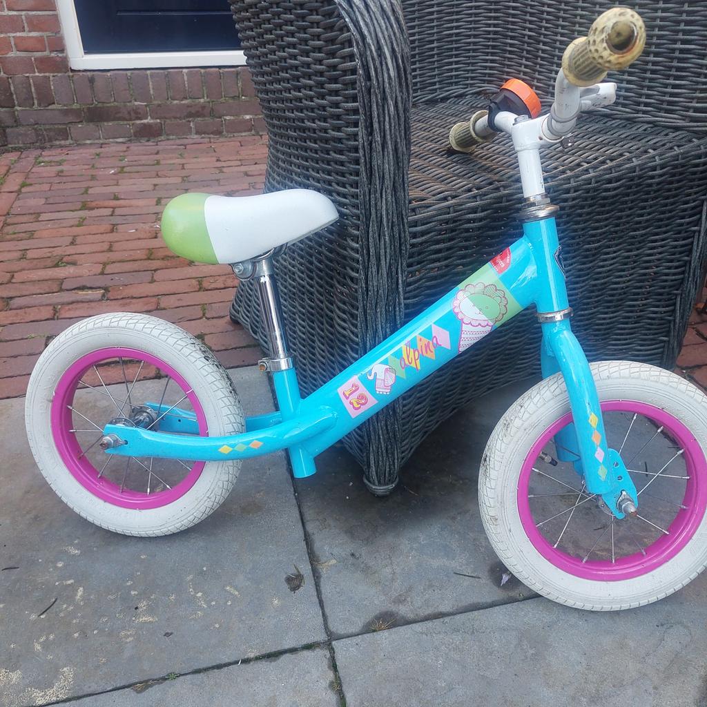 Loopfietsje, Ophalen, Loopfiets