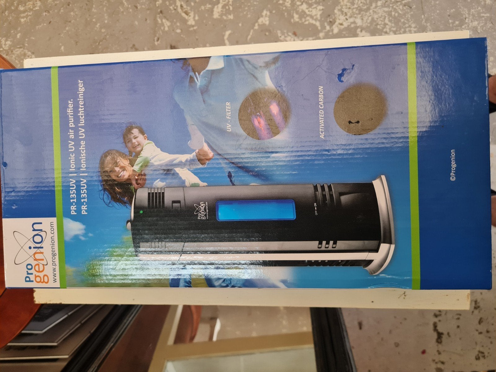 Progenion PR-135UV Ionische Luchtreiniger met UV-filter, Info@progenion.com, Onbekend adres, Nederland, Nieuw, Ophalen of Verzenden