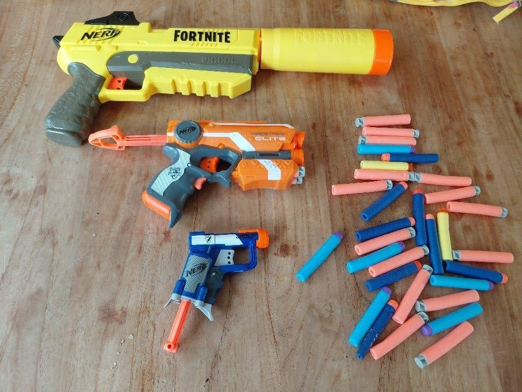 Nerf guns, Ophalen, Zo goed als nieuw