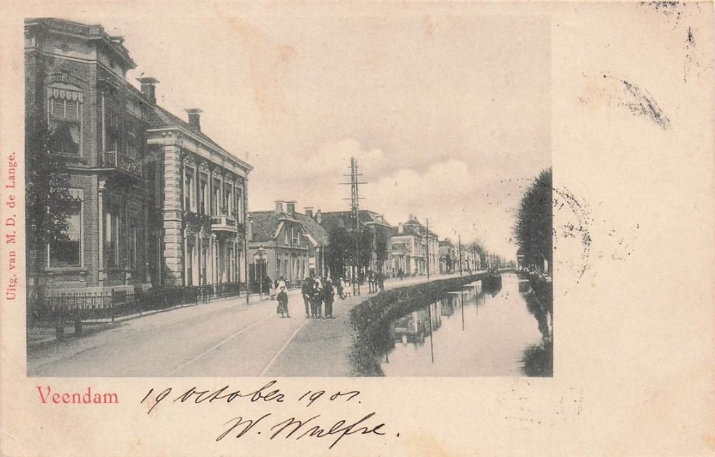 702-395-005 Veendam, Verzenden, Voor 1920, Groningen