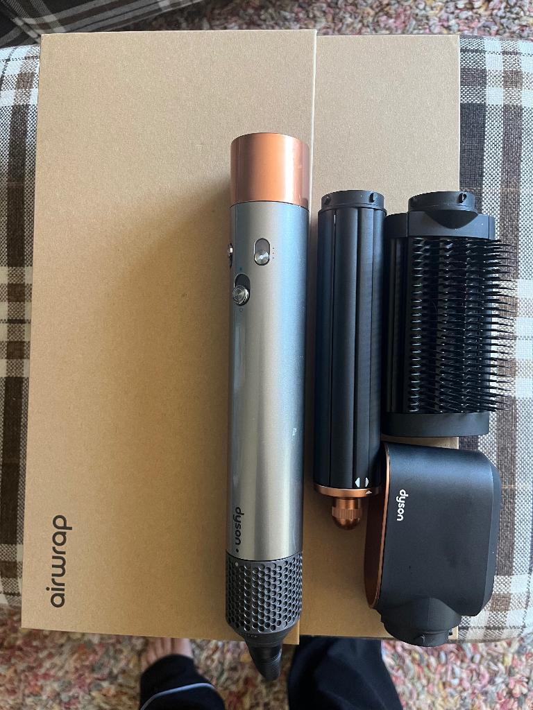 Dyson AirWrap, Ophalen of Verzenden, Zo goed als nieuw, Föhn of Haardroger