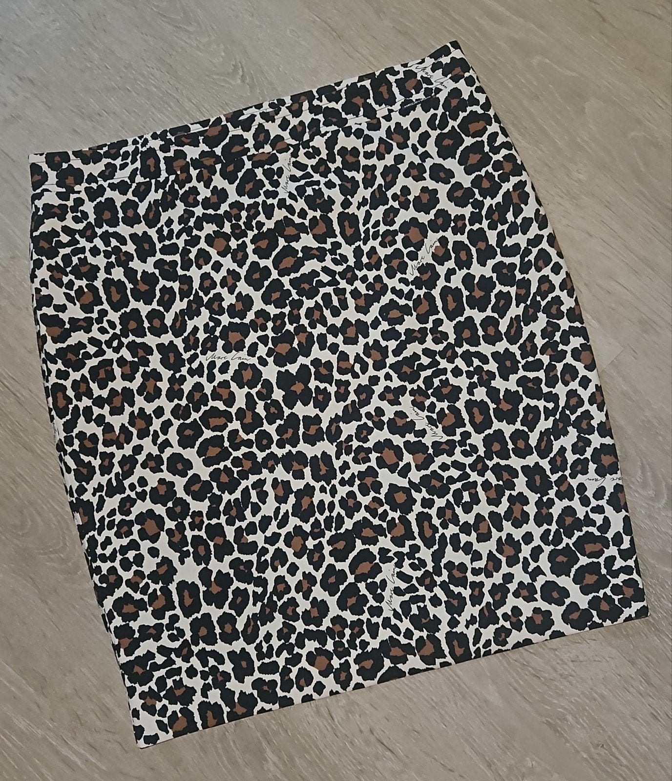 MarcCain Sports Kokerrok Panterprint maat N4 40 L, Kleding | Dames, Ophalen of Verzenden, Zo goed als nieuw, Maat 38/40 (M), Zwart