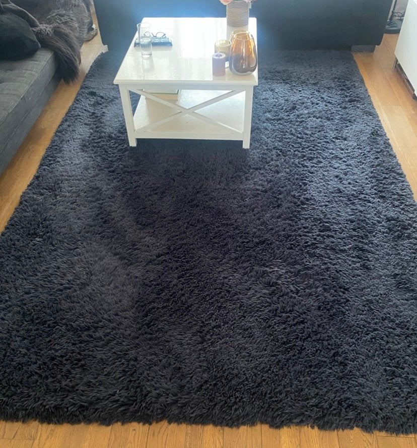Zwart Vloerkleed 200x300 cm