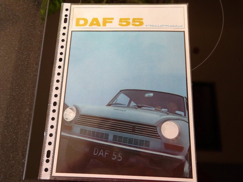 DAF 55 Variomatic Brochure - Origineel, Ophalen of Verzenden, Gelezen, Overige merken