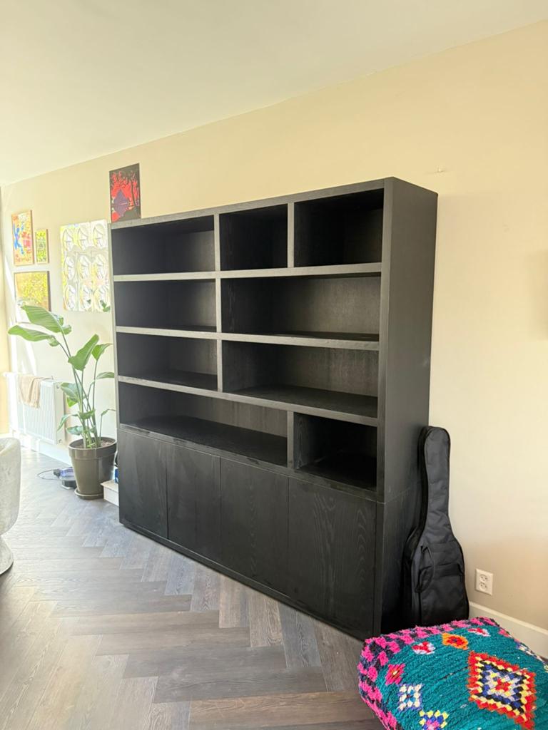 Goossens barcelona buffetkast, Ophalen, Zo goed als nieuw, 25 tot 50 cm, 200 cm of meer